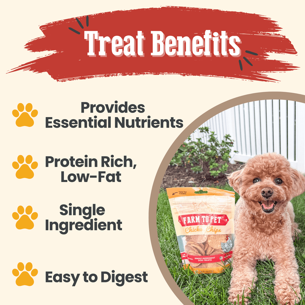 Farm to Pet Chicken Chips — Single-Ingredient Dog Treats